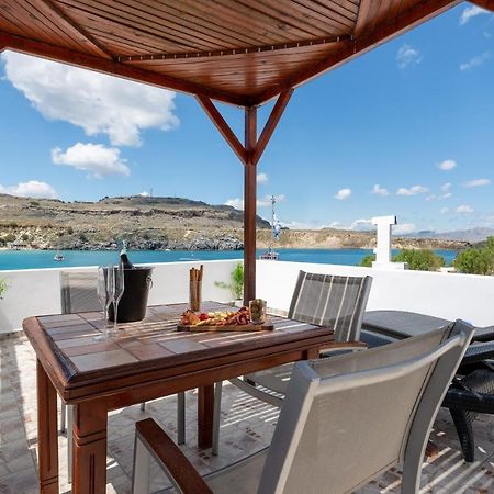 Avli Beach View Apartment Lindos  Luaran gambar